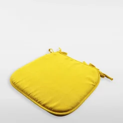 Siedzisko na krzesło musztardowe HARVEY 38x38 cm