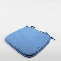 Siedzisko na krzesło niebieskie HARVEY 38x38 cm