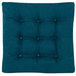 Siedzisko poduszka na krzesło turkusowa SUGAR 40x40 cm