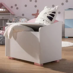 Skrzynia na zabawki TOP BABY różowa