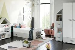 Skrzynia na zabawki TOP BABY szara