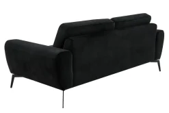 Sofa 3 osobowa czarna SPRING
