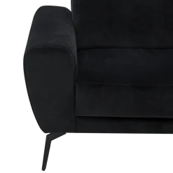Sofa 3 osobowa czarna SPRING