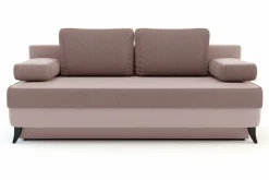 Sofa 3 osobowa rozkładana różowa GLORIA
