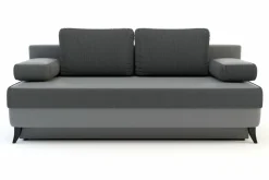 Sofa 3 osobowa rozkładana szara GLORIA