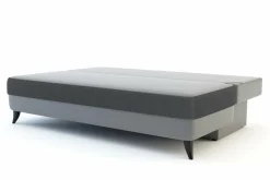 Sofa 3 osobowa rozkładana szara GLORIA