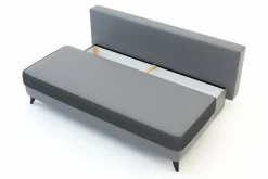 Sofa 3 osobowa rozkładana szara GLORIA