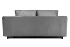 Sofa 3 osobowa rozkładana szara GLORIA
