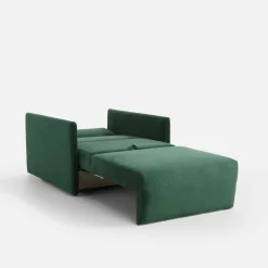 Sofa amerykanka butelkowa zieleń MIKA