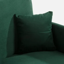 Sofa amerykanka butelkowa zieleń MIKA