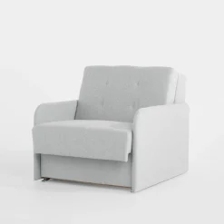 Sofa amerykanka jasnoszara LUCAS