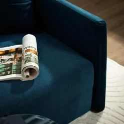 Sofa amerykanka niebieska MIKA