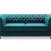 Sofa glamour lazurowa CHESTER