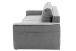 Sofa jasnoszara z kieszenią LOLLY