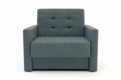 Sofa jednoosobowa rozkładana MONDO popielata