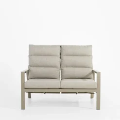 Sofa ogrodowa 2-osobowa, z regulacja oparcia NALANI