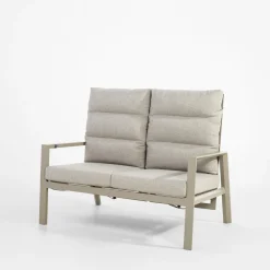 Sofa ogrodowa 2-osobowa, z regulacja oparcia NALANI