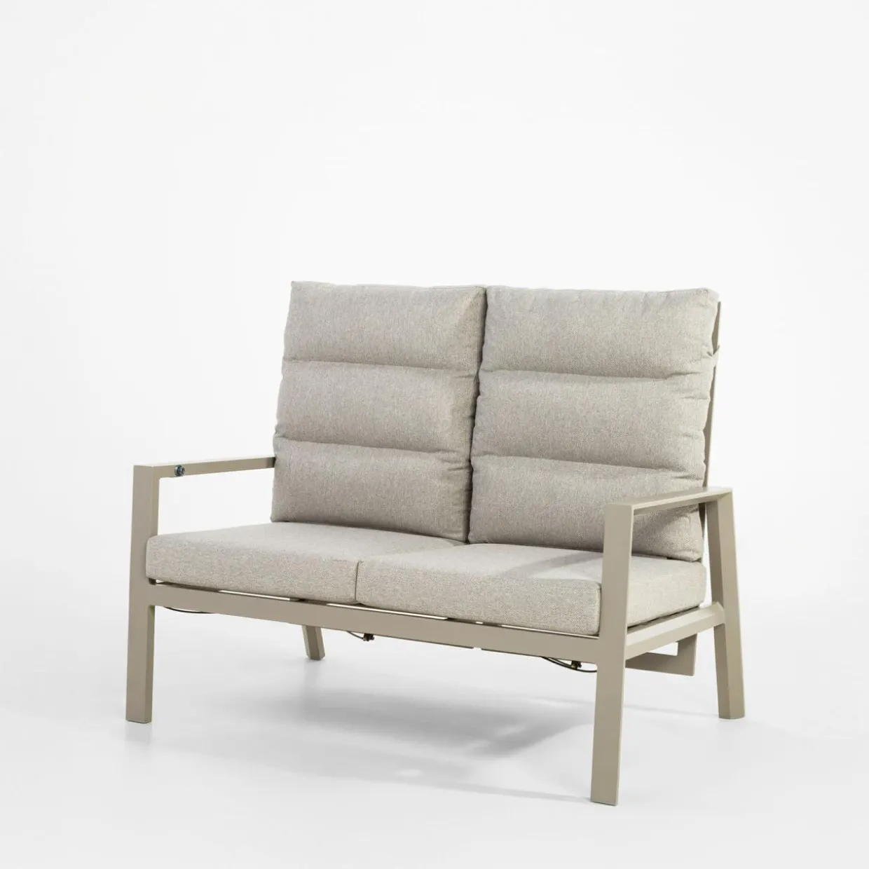 Sofa ogrodowa 2-osobowa, z regulacja oparcia NALANI