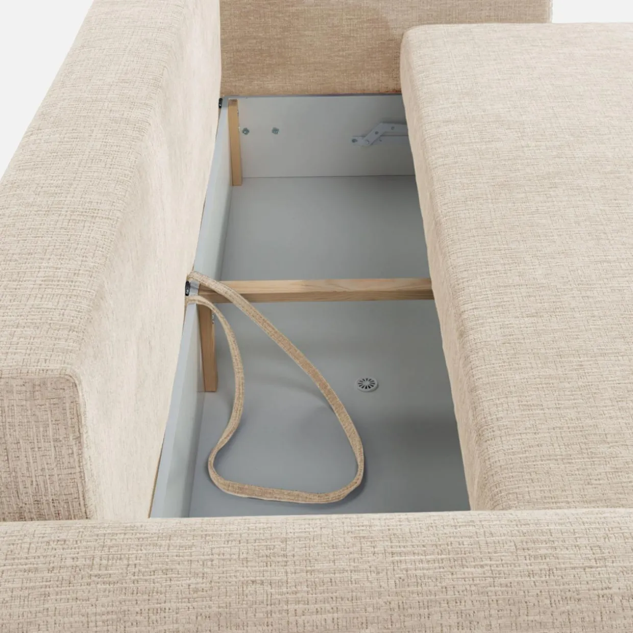 Sofa 3-osobowa DOLLY jasnobeżowy