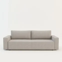 Sofa 3-osobowa rozkładana SPARK popielata