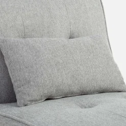 Sofa 1-osobowa rozkładana szara WINSLO