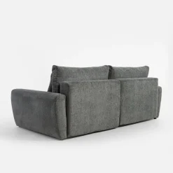 Sofa 3-osobowa szaroniebieska MEVI