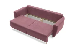 Sofa pudrowy róż PRIIMA