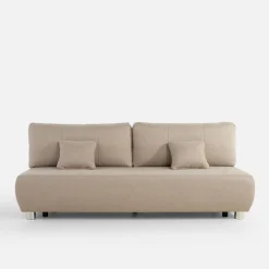 Sofa rozkładana beżowa STAR