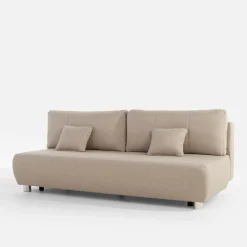 Sofa rozkładana beżowa STAR
