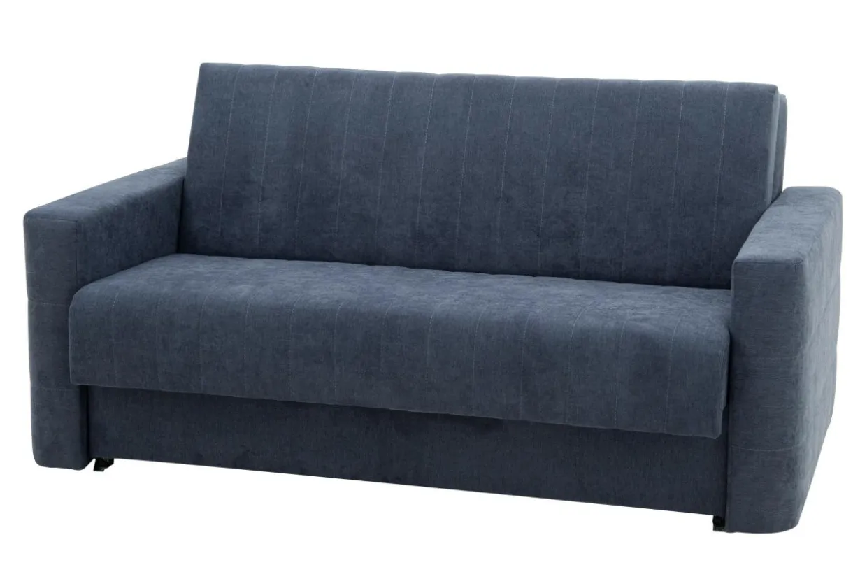 Sofa rozkładana ciemnoniebieska DOMO 3