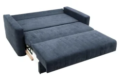 Sofa rozkładana ciemnoniebieska DOMO 3