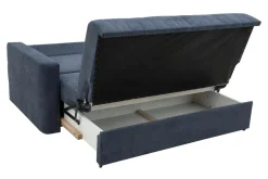Sofa rozkładana ciemnoniebieska DOMO 3