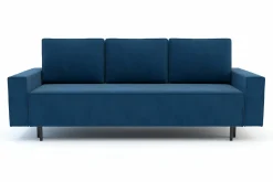 Sofa rozkładana ciemnoniebieska KAMALA