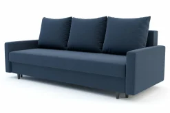 Sofa rozkładana ciemnoniebieska KELLY