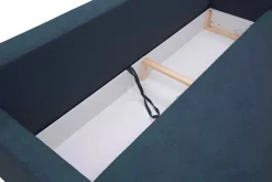 Sofa rozkładana ciemnoniebieska KELLY