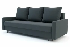 Sofa rozkładana ciemnoszara KELLY