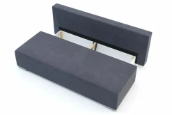 Sofa rozkładana ciemnoszara NEW STAR 2