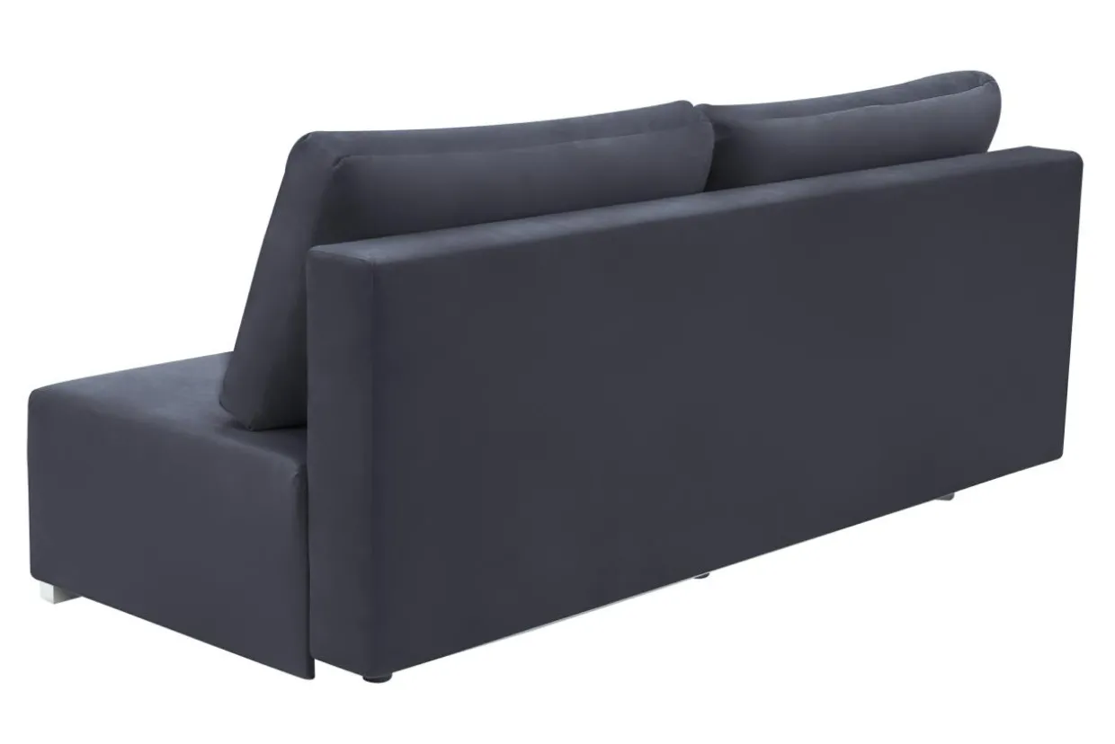 Sofa rozkładana ciemnoszara NEW STAR 2