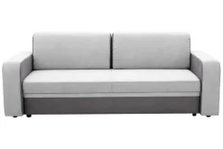 Sofa rozkładana jasnoszara NESSI