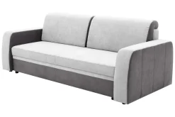 Sofa rozkładana jasnoszara NESSI