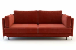 Sofa rozkładana na wysokich nóżkach ADELE