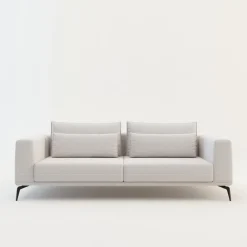 Sofa rozkładana 3-osobowa beżowa AVIGNON