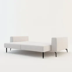 Sofa rozkładana 3-osobowa beżowa AVIGNON