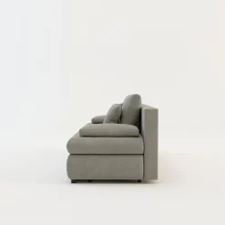 Sofa rozkładana 3-osobowa beżowa MEMO