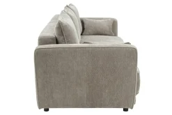 Sofa rozkładana 3-osobowa beżowa ANDORA