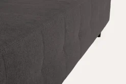 Sofa rozkładana 3-osobowa ciemnoszara ARIEL