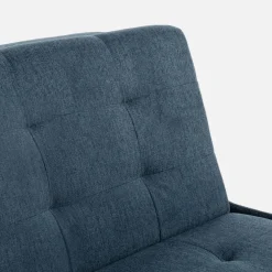 Sofa rozkładana 2-osobowa granatowa MATI II