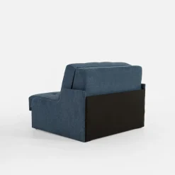 Sofa rozkładana 2-osobowa granatowa MATI II