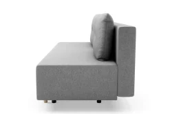 Sofa rozkładana 3-osobowa jasnoszara OTTA BIS