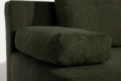 Sofa rozkładana 3-osobowa oliwkowa ARIEL